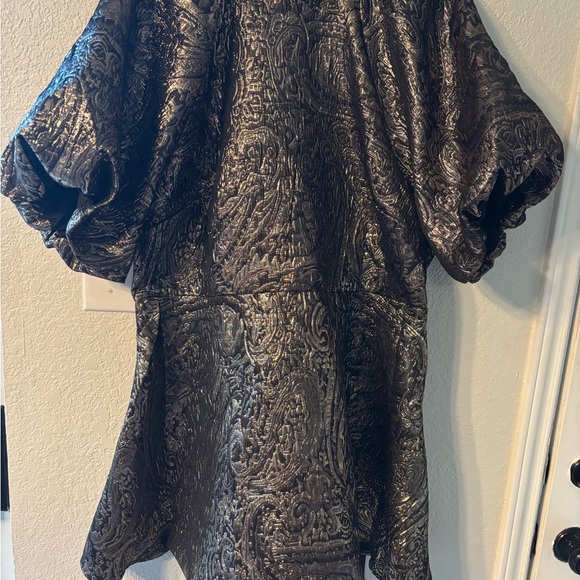 H&M Metallic Mini Dress - Picture 3 of 12
